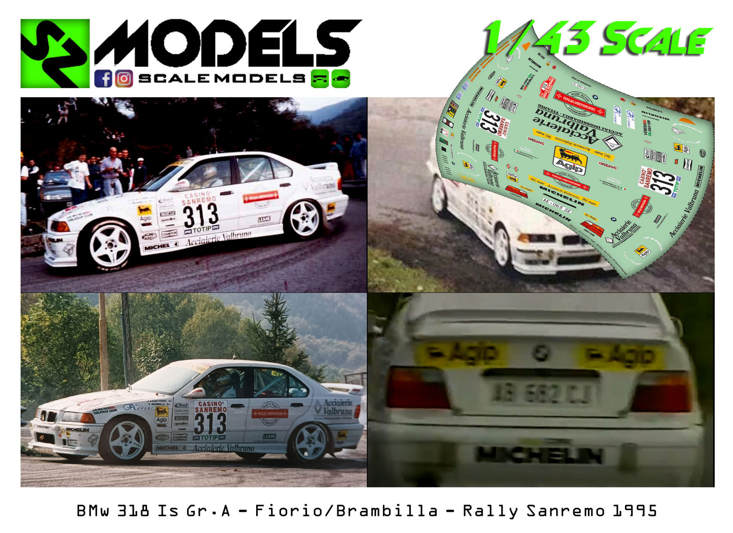 Bmw 318i Gr.A Fiorio Sanremo 1995