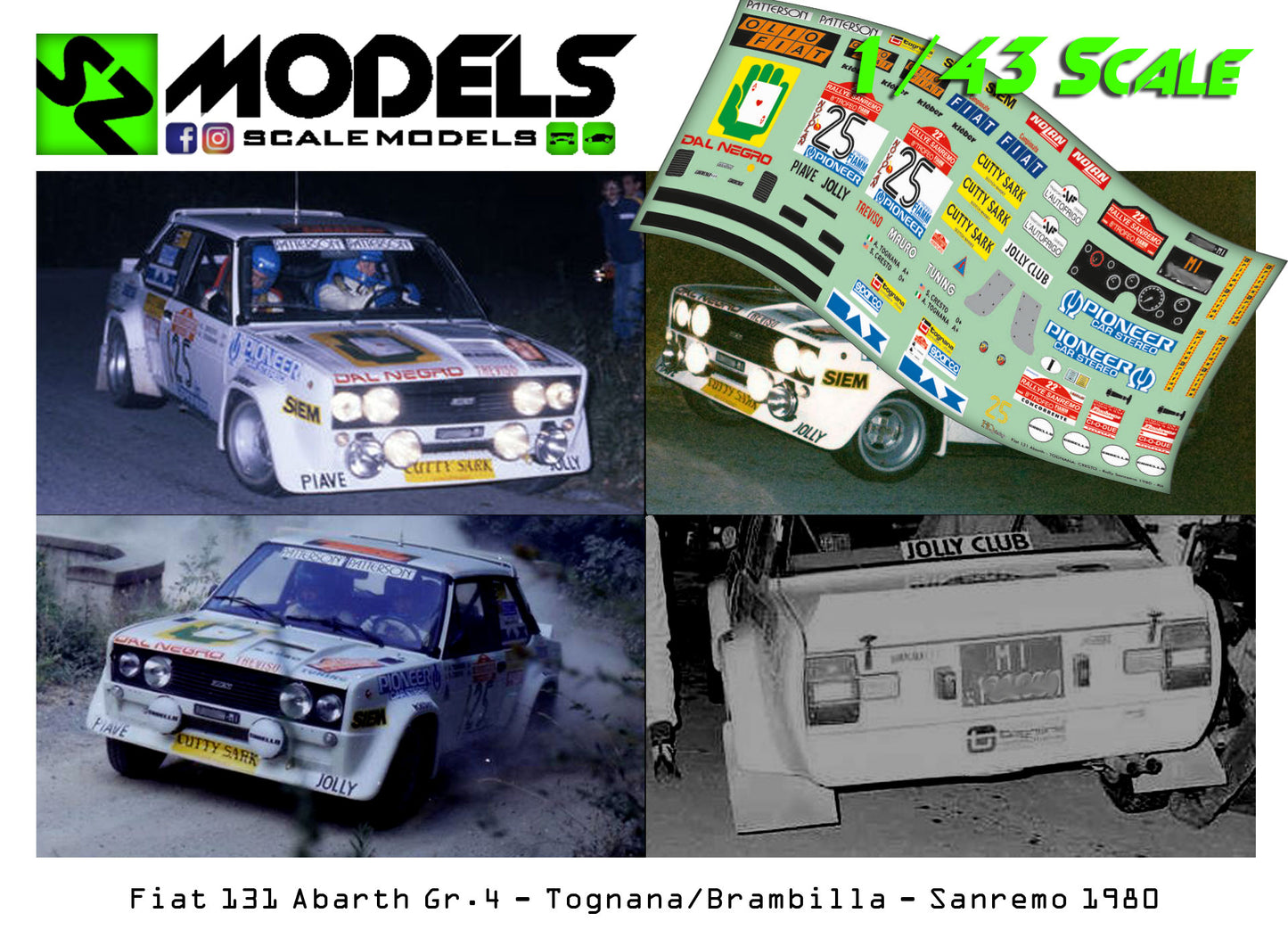 Fiat 131 Abarth Tognana Sanremo 1980