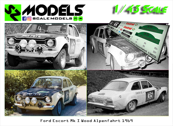 Ford Escort MK I Mikkola Wood Alpenfahrt 1969