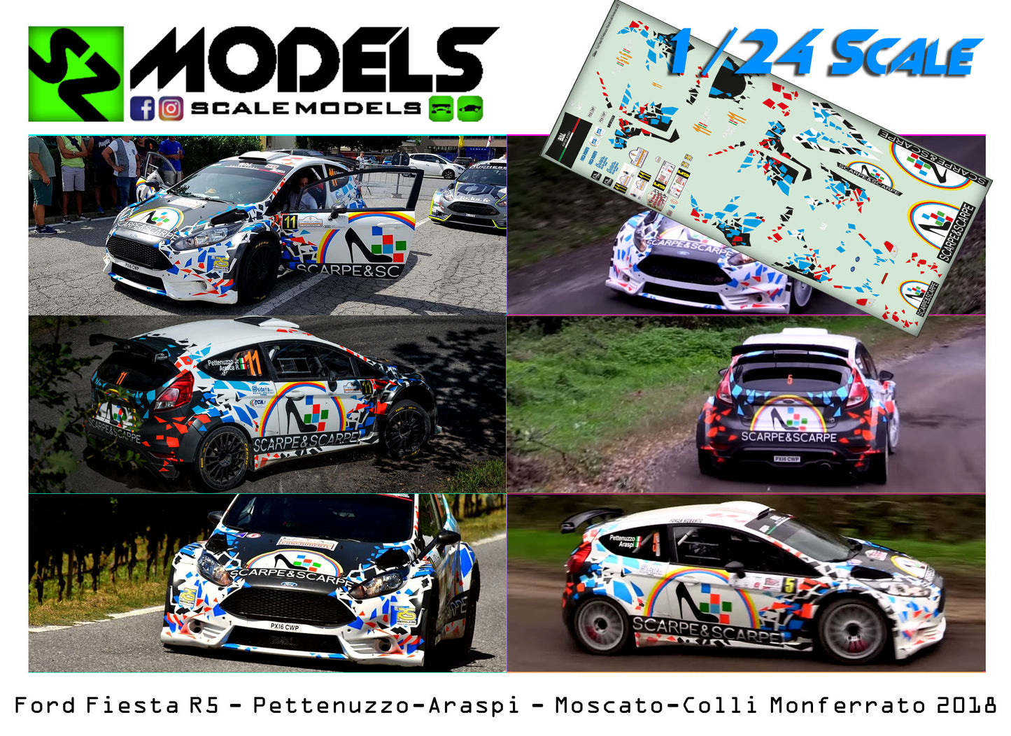 Ford Fiesta R5 Pettenuzzo Moscato-Colli Monferrato 2018