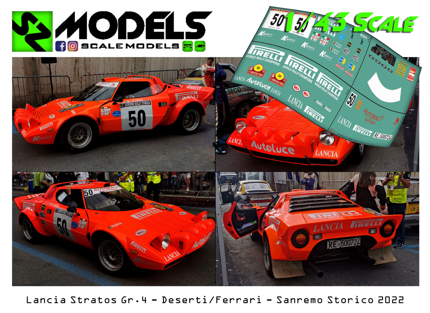 Lancia Stratos Gr.4 Duserti Rallye Sanremo Storico 2023