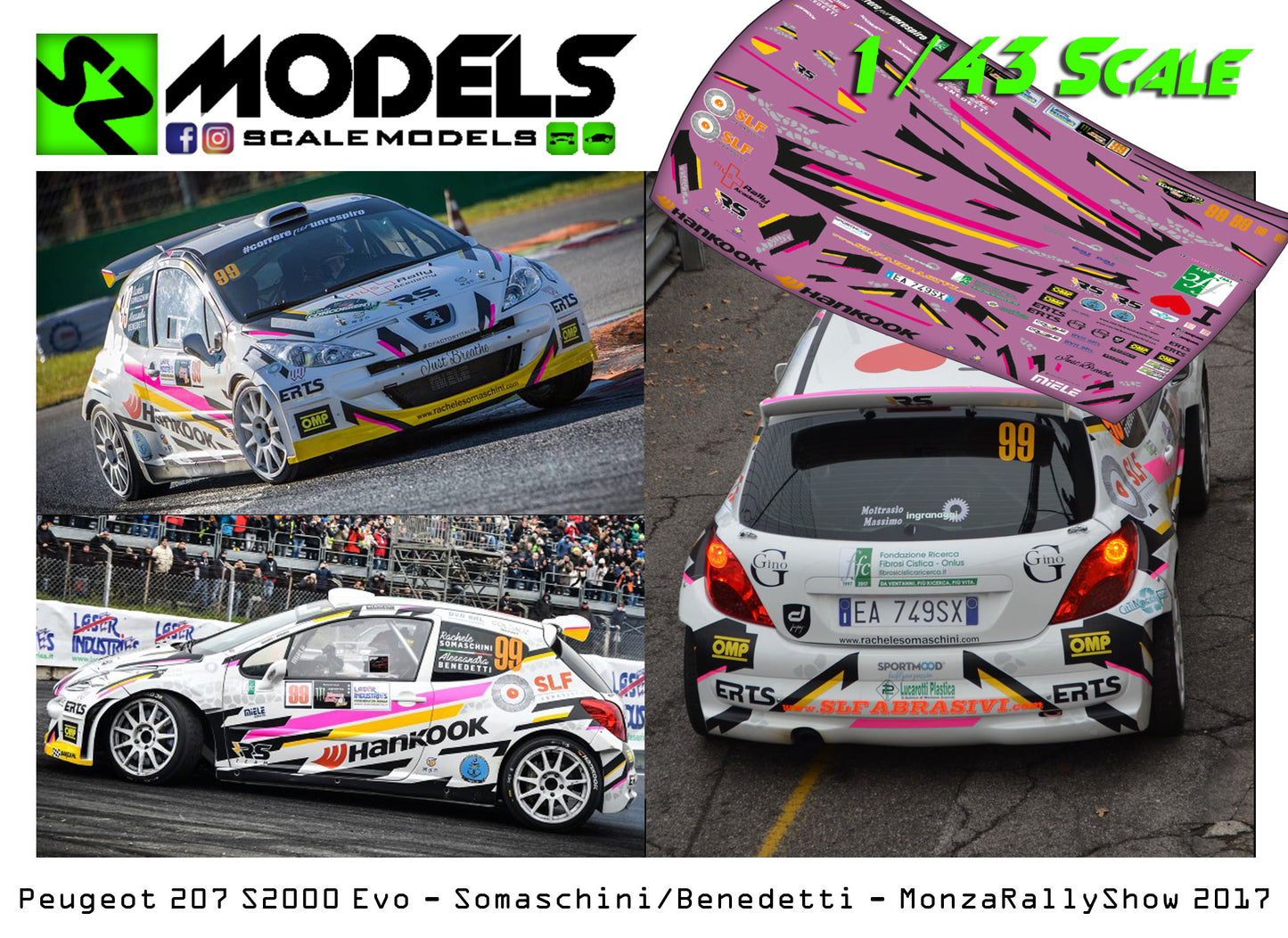 Peugeot 207 S2000 Somaschini Monza Rally Show 2017