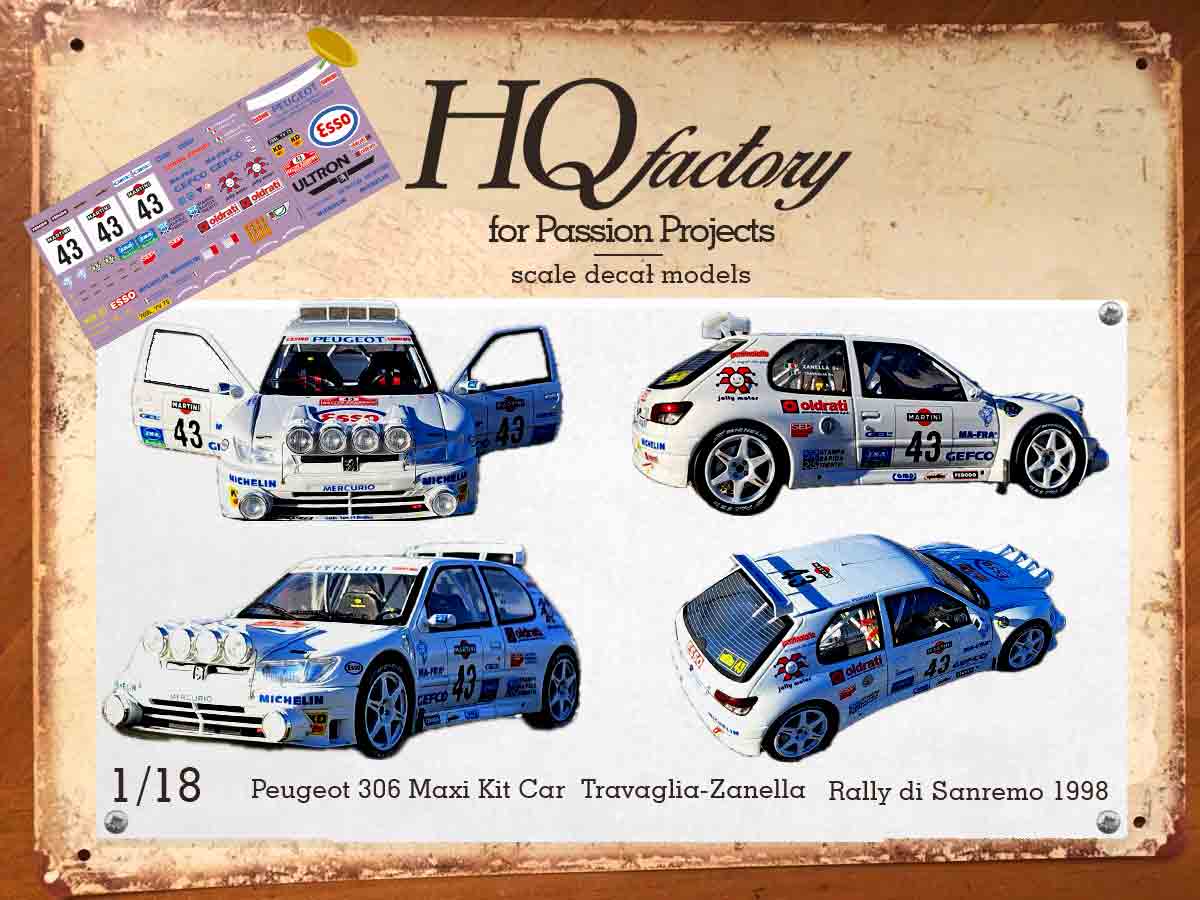 PEUGEOT 306 GROUPE A PEUGEOT SPORT_ RENATO TRAVAGLIA_ PAOLO ANDREUCCI