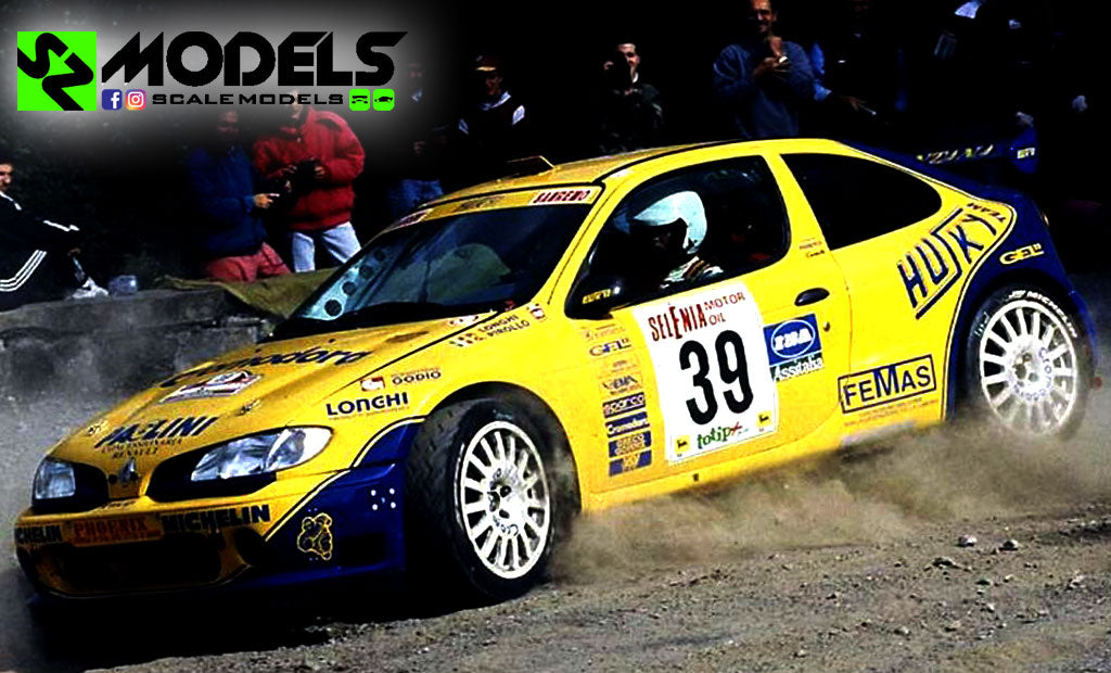 Miniature Renault Megane Maxi Rallye 1/43 – Vitesse, Turquie 1996, Nejat Avci