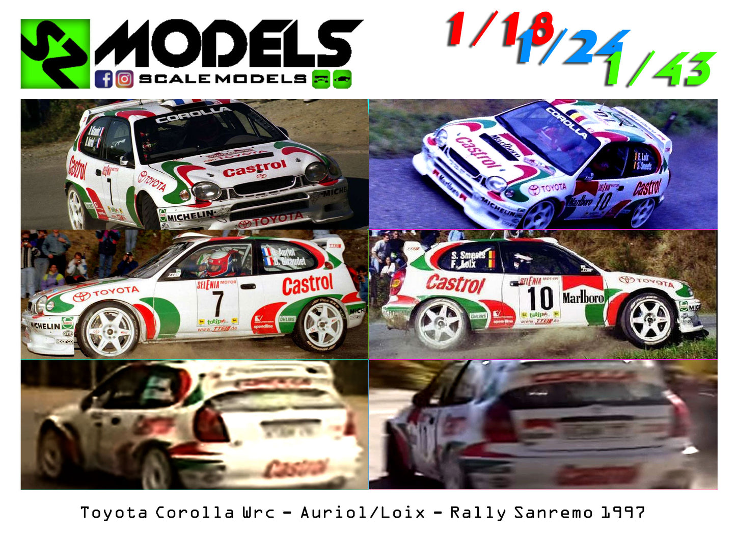 Toyota Corolla Wrc Auriol Loix Sanremo 1997