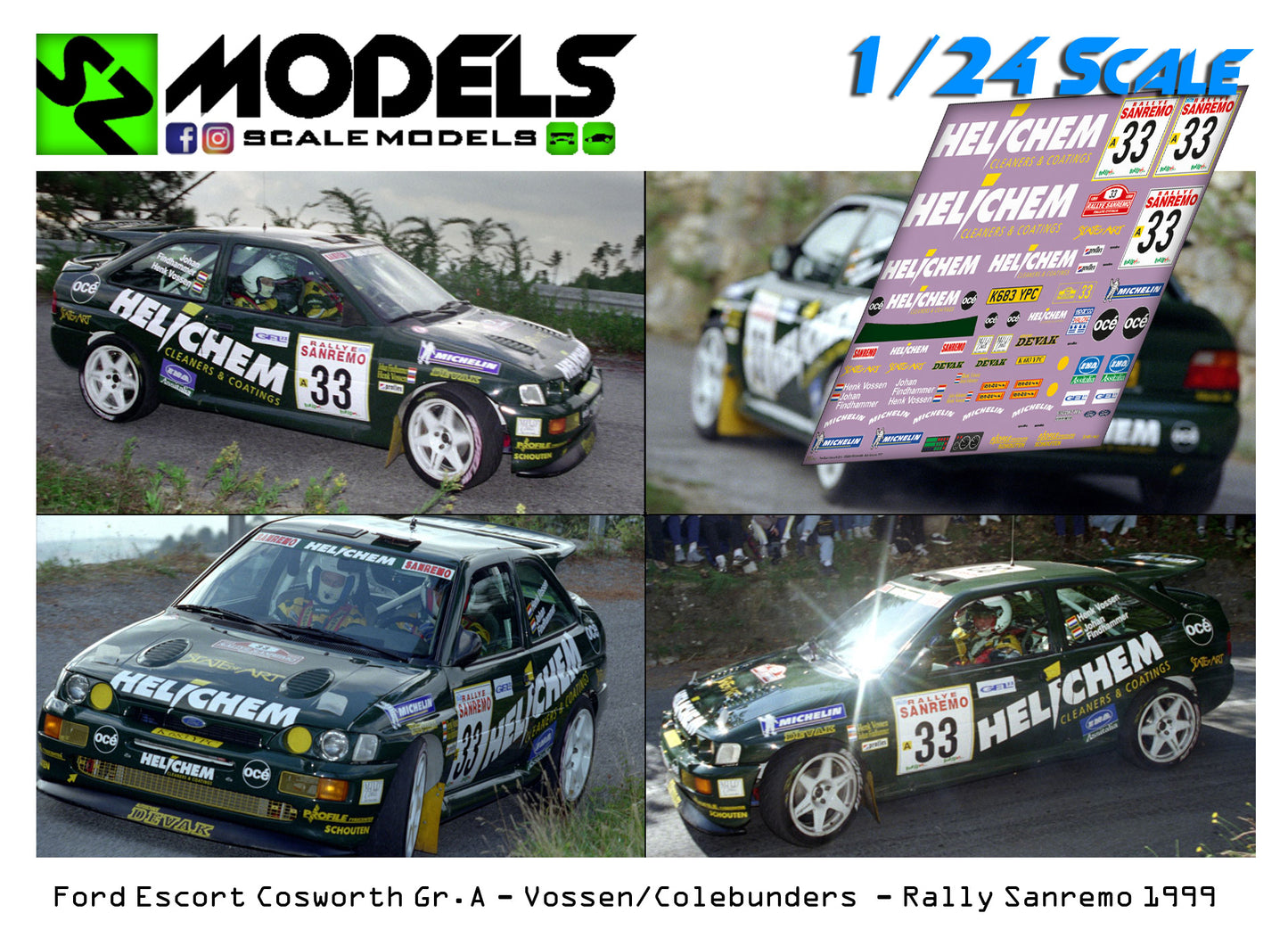 Ford Escort Cosworth Gr.A Vossen San Remo 1999