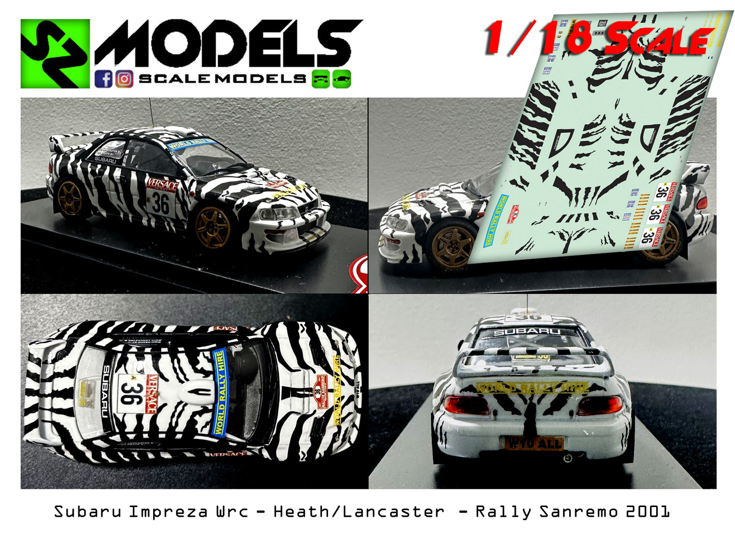 Subaru Impreza Wrc Cunico San Remo 1999