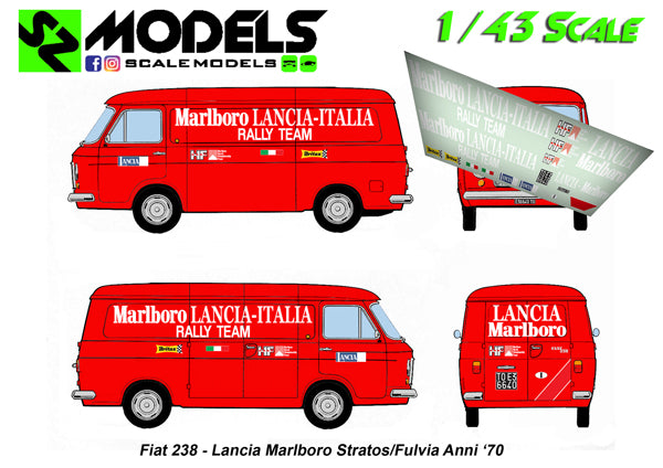 Fiat 238 Lancia Marlboro 1974
