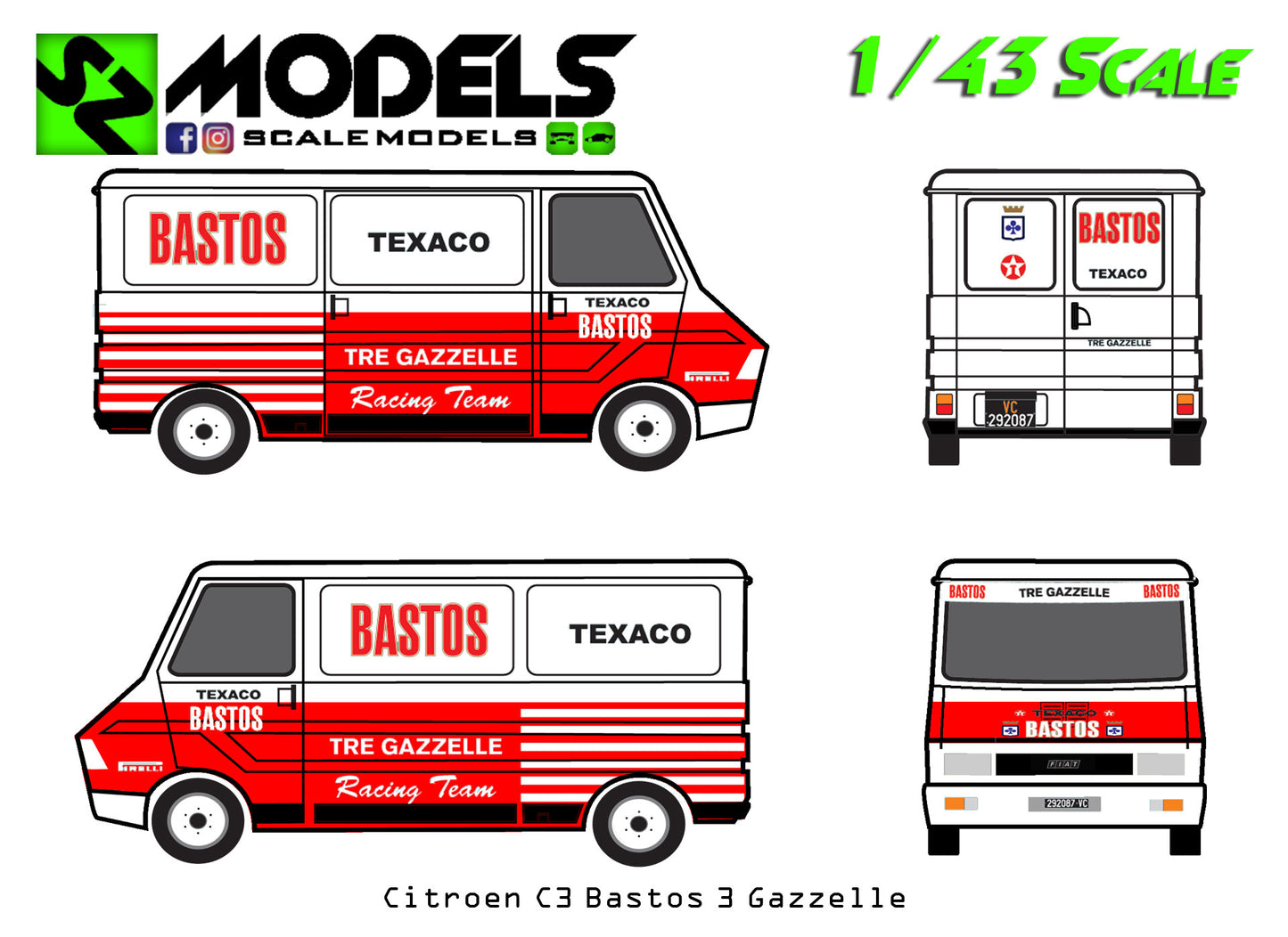 Citroën C35 Lancia 3 Gazzelle Bastos 1985/85