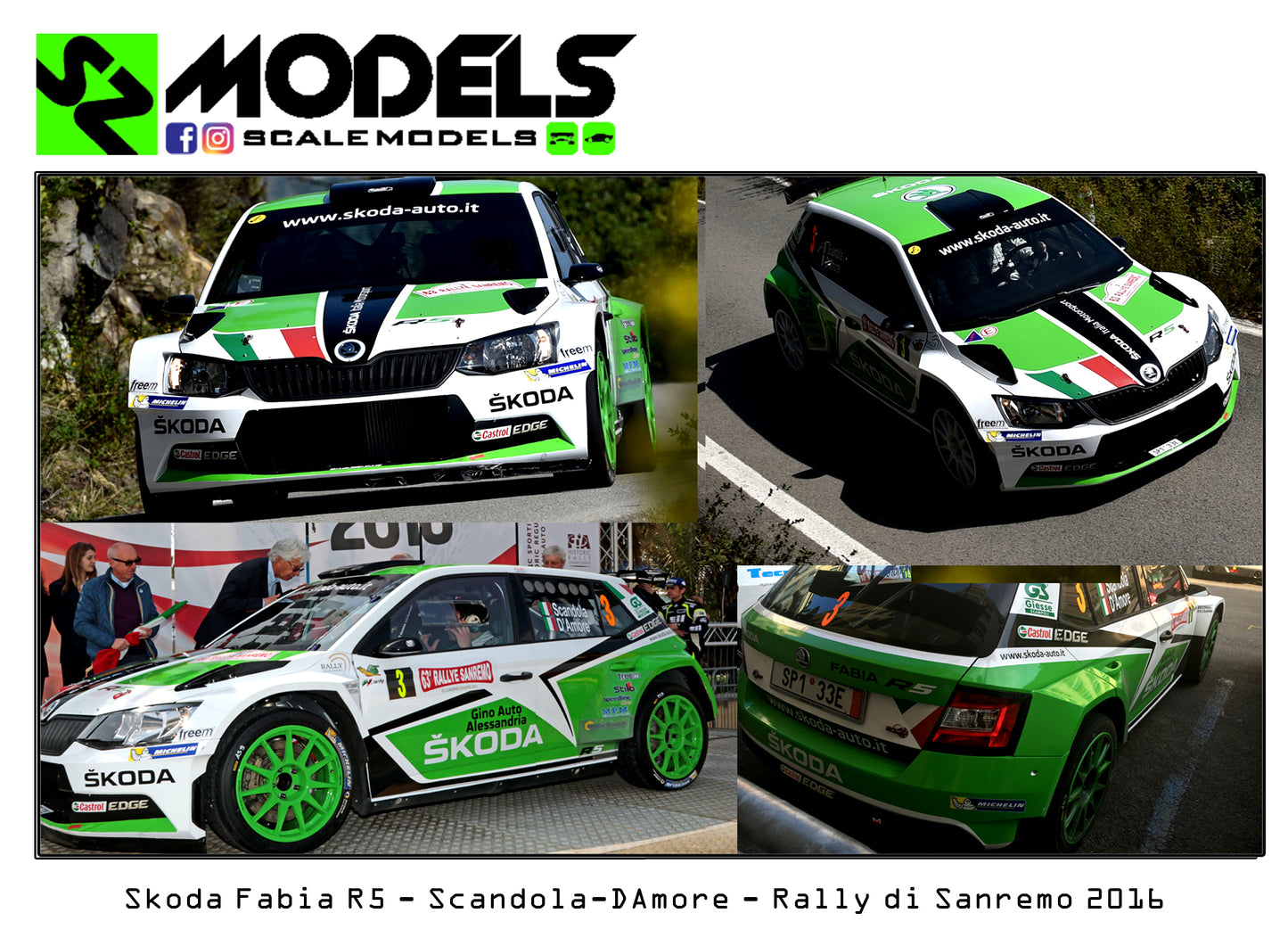 Skoda Fabia R5 Scandola Rally di Sanremo 2016