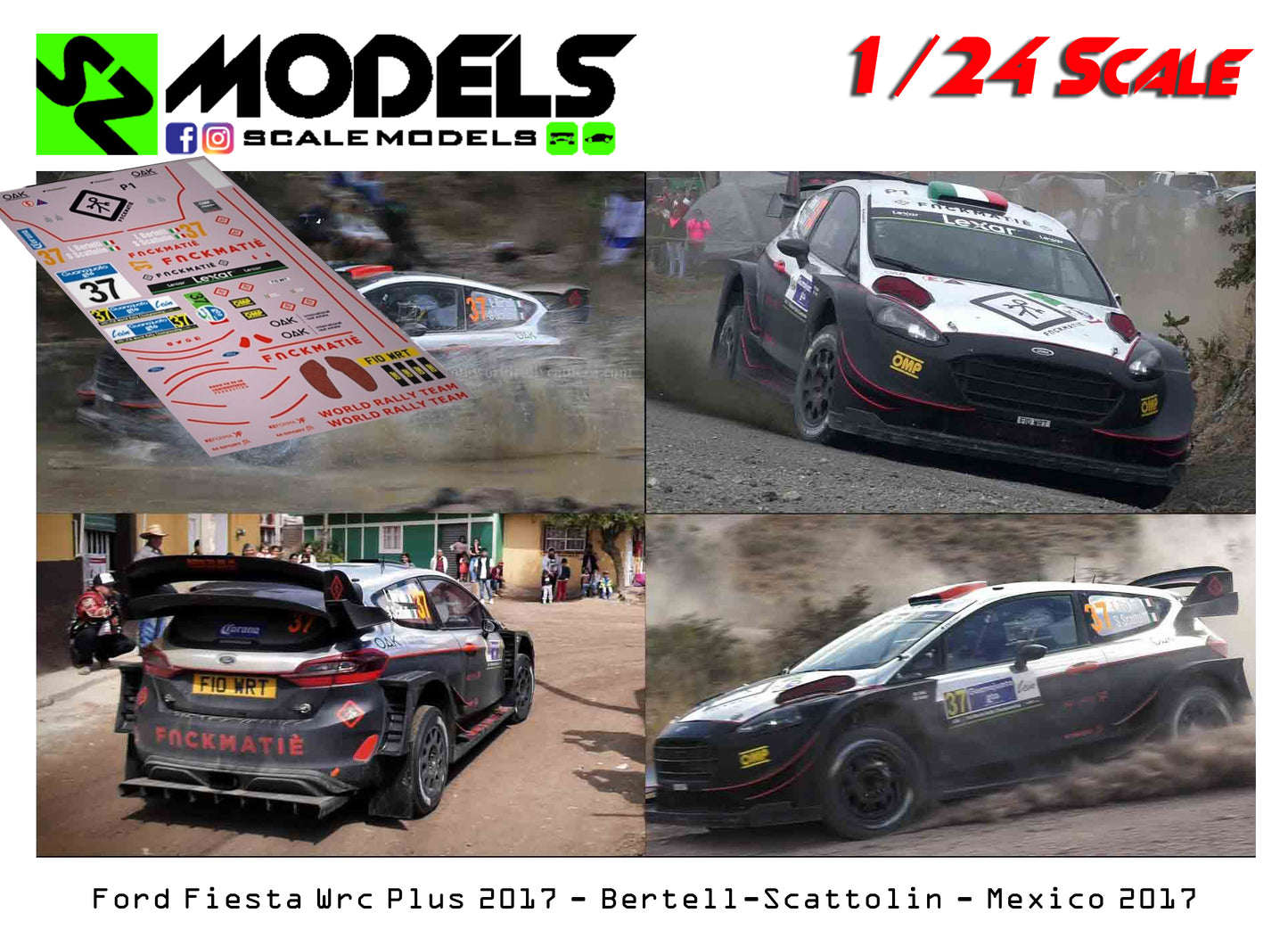 Ford Fiesta Wrc Plus Bertelli Mexico 2017