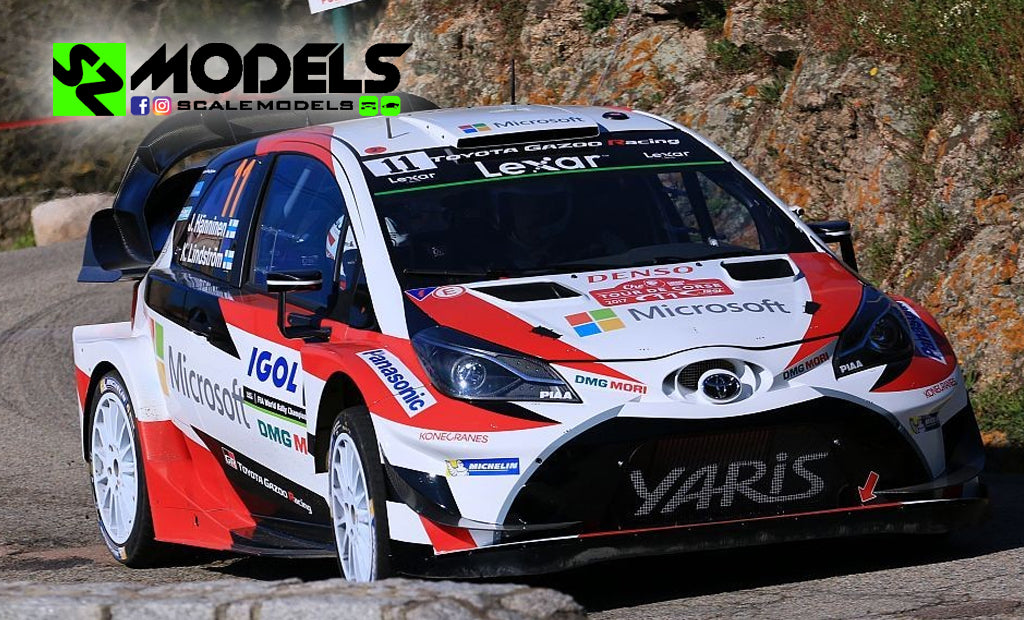 Toyota Yaris Wrc Plus Latvala Hanninen Tour de Corse 2017