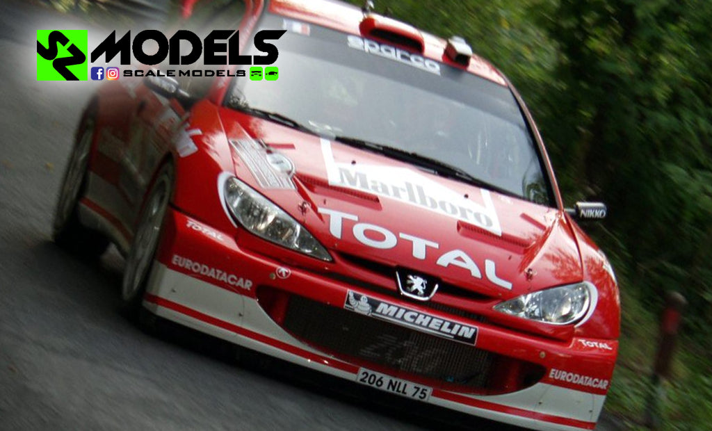 Peugeot 206 WRC - Sameer Safari Rally Kenya 2000 - Grönholm - Rautiainen - Skid