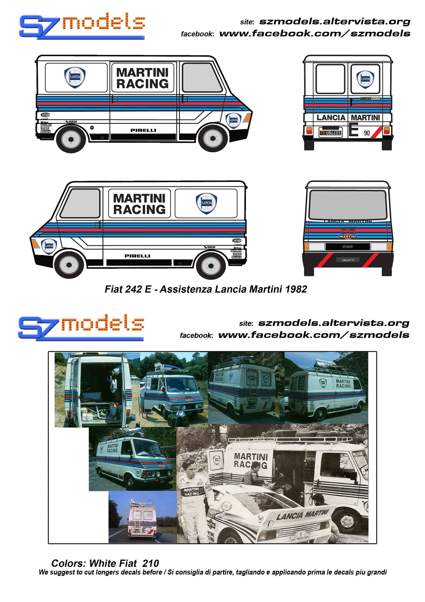 Fiat 242 E Lancia Martini 1982/83