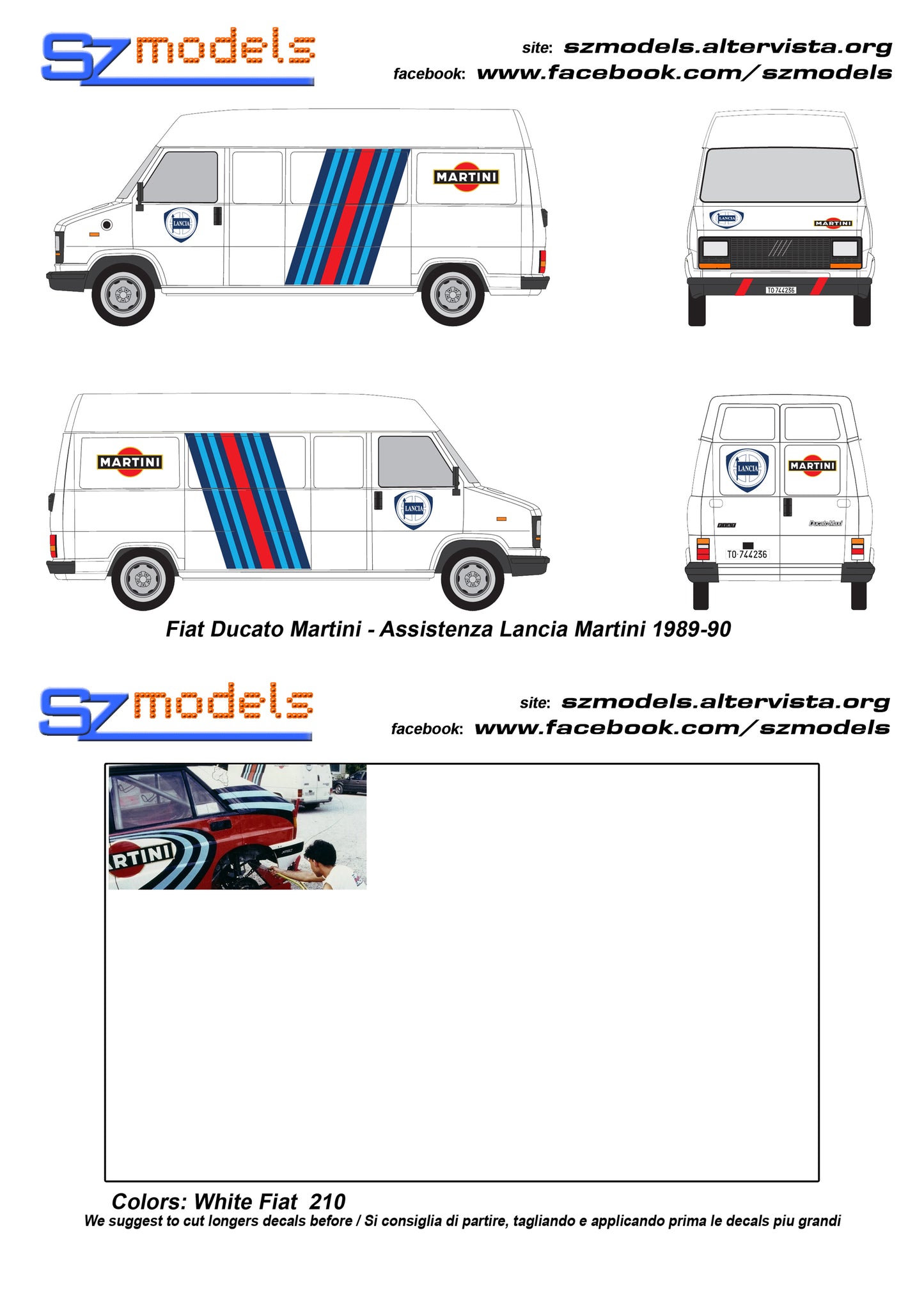 Fiat Ducato Maxi Lancia Martini 1990