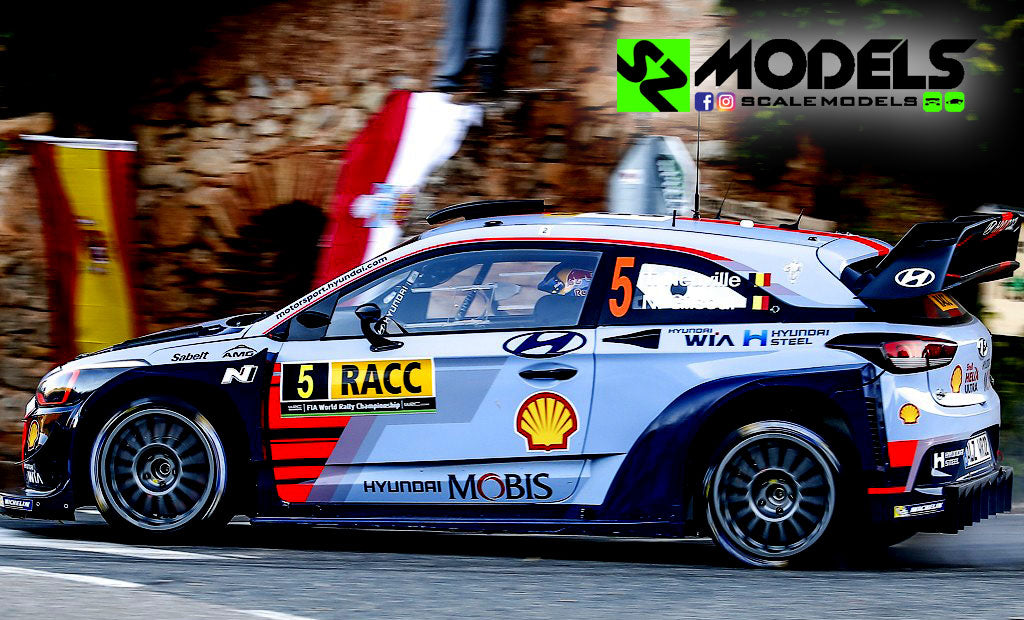 Hyundai I20 Wrc Plus Neuville Mikkelsen Sordo Catalunya 2017