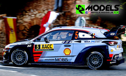 Hyundai I20 Wrc Plus Neuville Mikkelsen Sordo Catalunya 2017