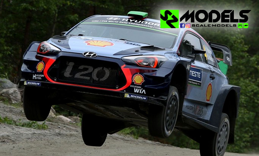 Hyundai I20 Wrc Plus Neuville Paddon Sordo Finland 2017