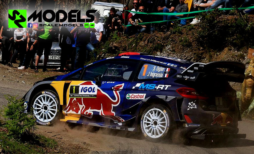 Ford Fiesta Wrc Plus Ogier Tanak Evans Tour de Corse 2017