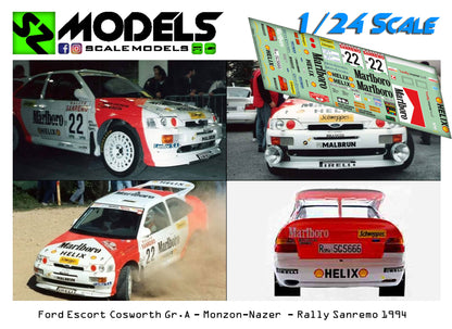 Ford Escort Cosworth Gr.A Monzon San Remo 1994