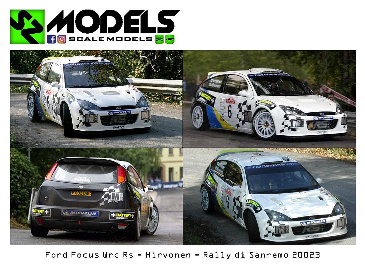 Ford Focus Wrc 02 Hirvonen Rally Sanremo 2003