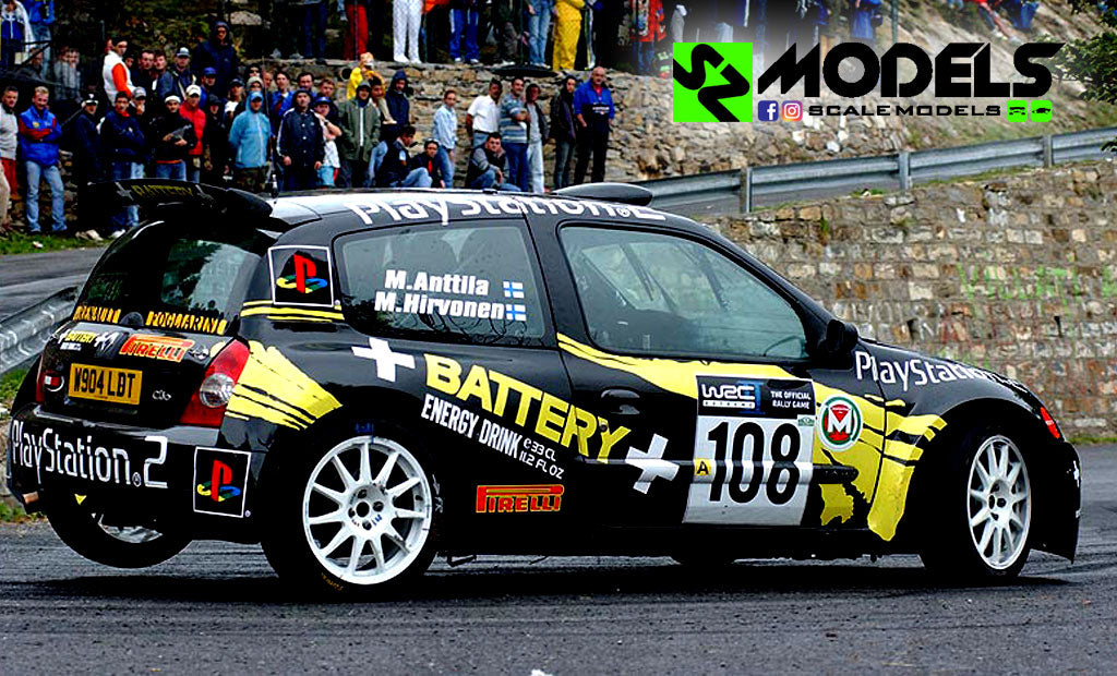 Renault Clio S1600 Hirvonen Rally Sanremo 2002