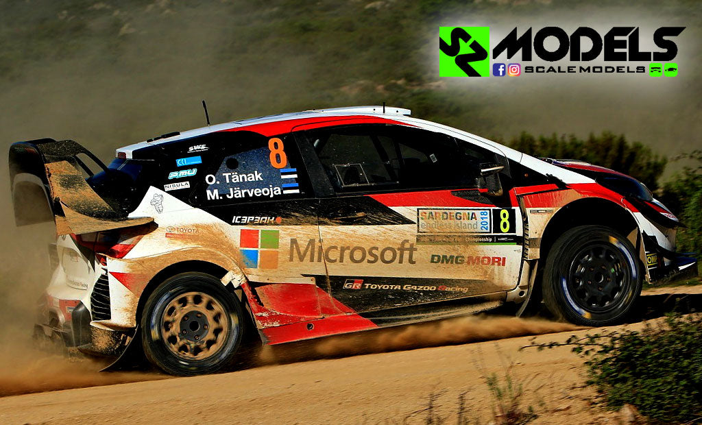 Toyota Yaris Wrc Plus Latvala Tanak Lappi Sardinia 2018