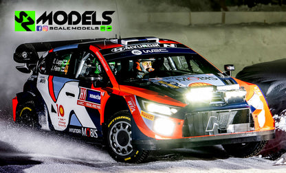 Hyundai I20 Rally1 Neuville Tanak Lappi Sweden 2024