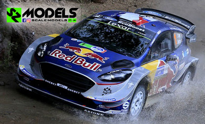 Ford Fiesta Wrc Plus Ogier Tanak Evans Mexico 2017