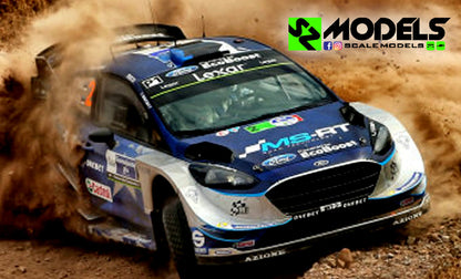 Ford Fiesta Wrc Plus Ogier Tanak Evans Mexico 2017