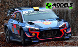 Hyundai I20 Wrc Plus Neuville Mikkelsen Sordo Montecarlo 2018