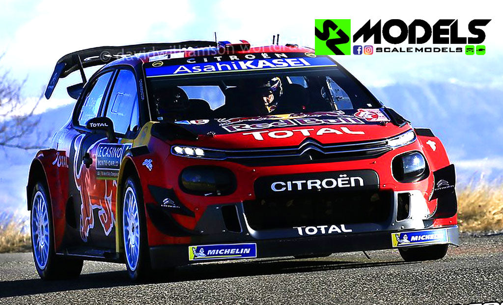 Citroen C3 Wrc Ogier Lappi Montecarlo 2019