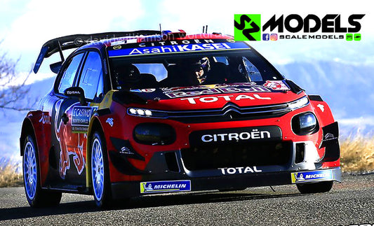 Citroen C3 Wrc Ogier Lappi Montecarlo 2019