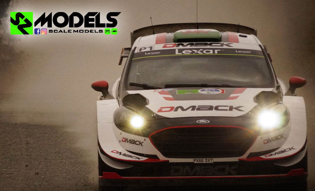 Ford Fiesta Wrc Plus Ogier Tanak Evans Mexico 2017