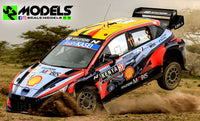 Hyundai I20 Rally1 Neuville Tanak Solberg Kenya  2022