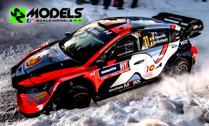 Hyundai I20 Rally1 Neuville Tanak Lappi Sweden 2024