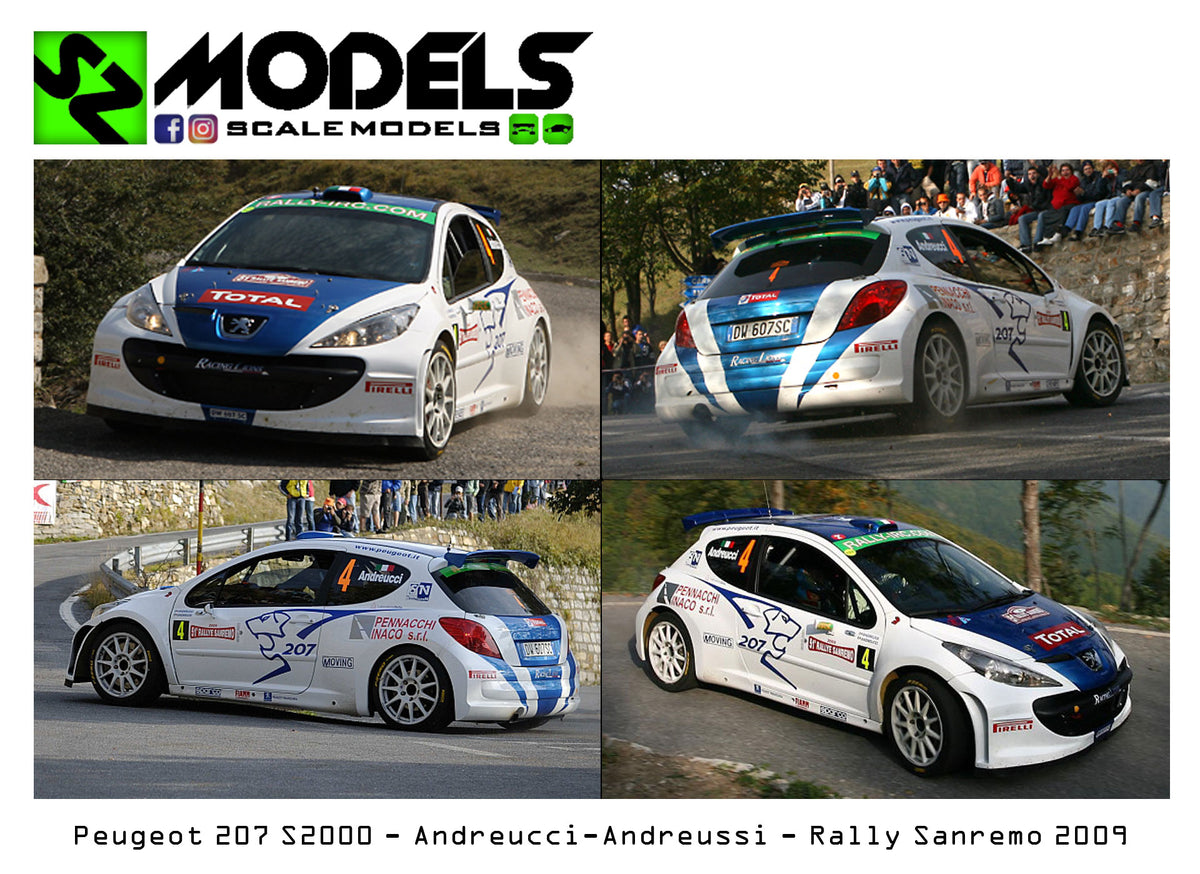 Peugeot 207 S2000 Andreucci Rally di Sanremo 2009