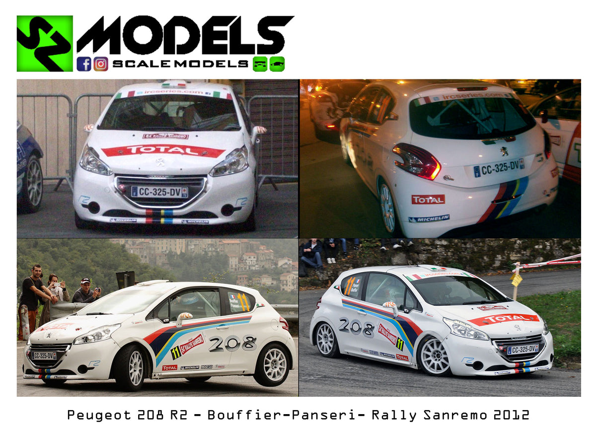 Peugeot 208 R2 Bouffier Rally di Sanremo 2012