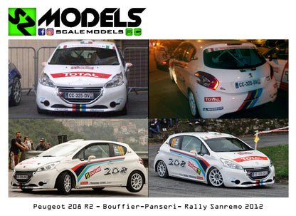 Peugeot 208 R2 Bouffier Rally di Sanremo 2012