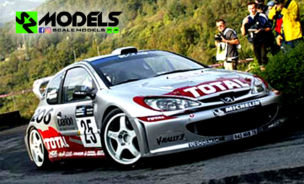 Peugeot 206 Wrc Rovanpera Rally Sanremo 2002