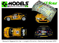 Renault Megane Maxi Kit Car Longhi Sanremo Millemiglia 1997