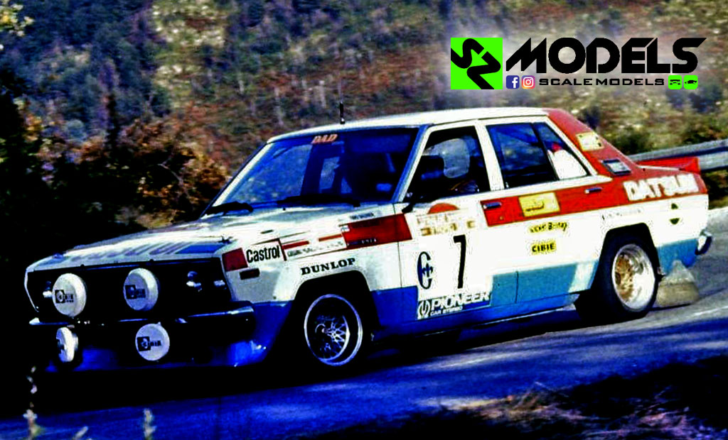 Datsun Violet Gt Gr.4 Salonen Pond Rally di Sanremo 1981