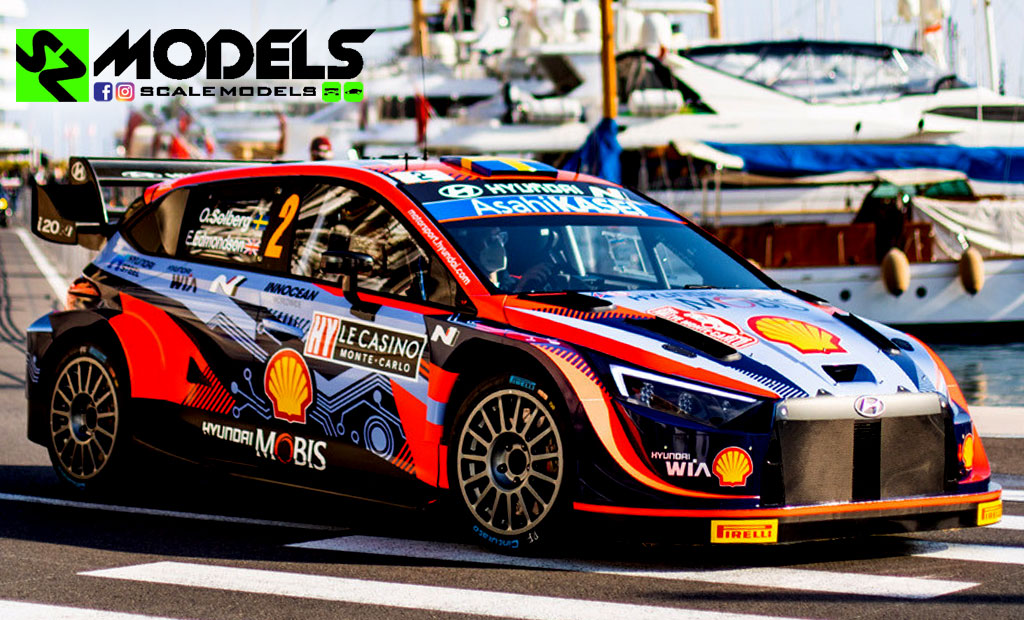 Hyundai I20 Rally1 Neuville Tanak Solberg Montecarlo 2022