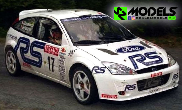 Ford Focus Wrc Delecour Rally Sanremo 2001