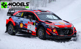 Hyundai I20 Wrc Neuville Tanak Otepää talveralli 2021