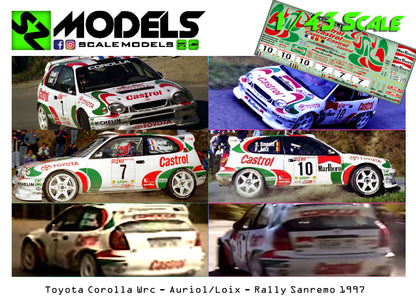 Toyota Corolla Wrc Auriol Loix Sanremo 1997
