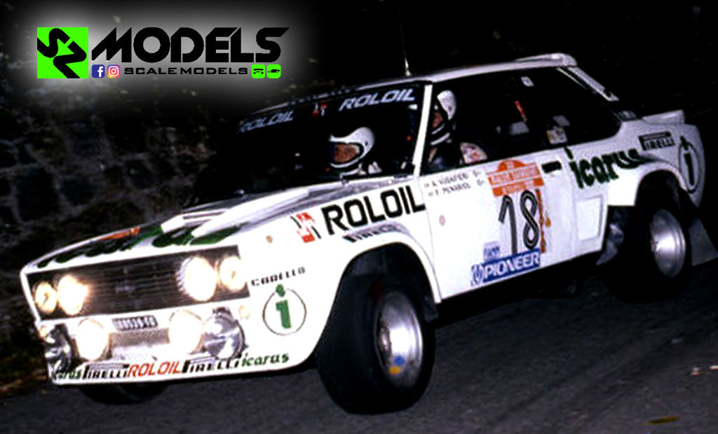 Fiat 131 Abarth Vudafieri Sanremo 1980