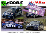 Ford Focus Wrc Martin Rally Sanremo 2002