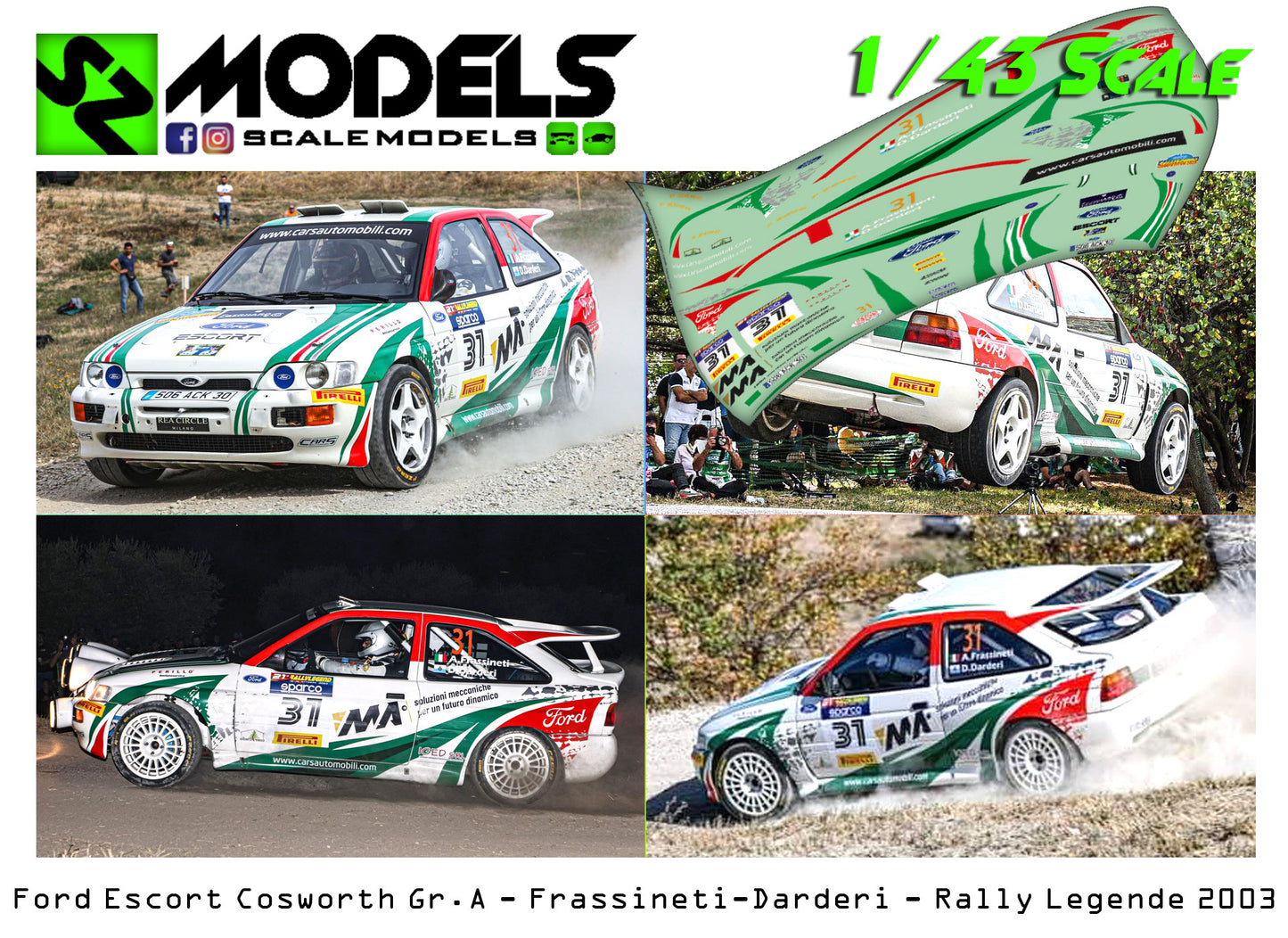 Ford Escort Cosworth Gr.A Frassineti Rally Legend 2023