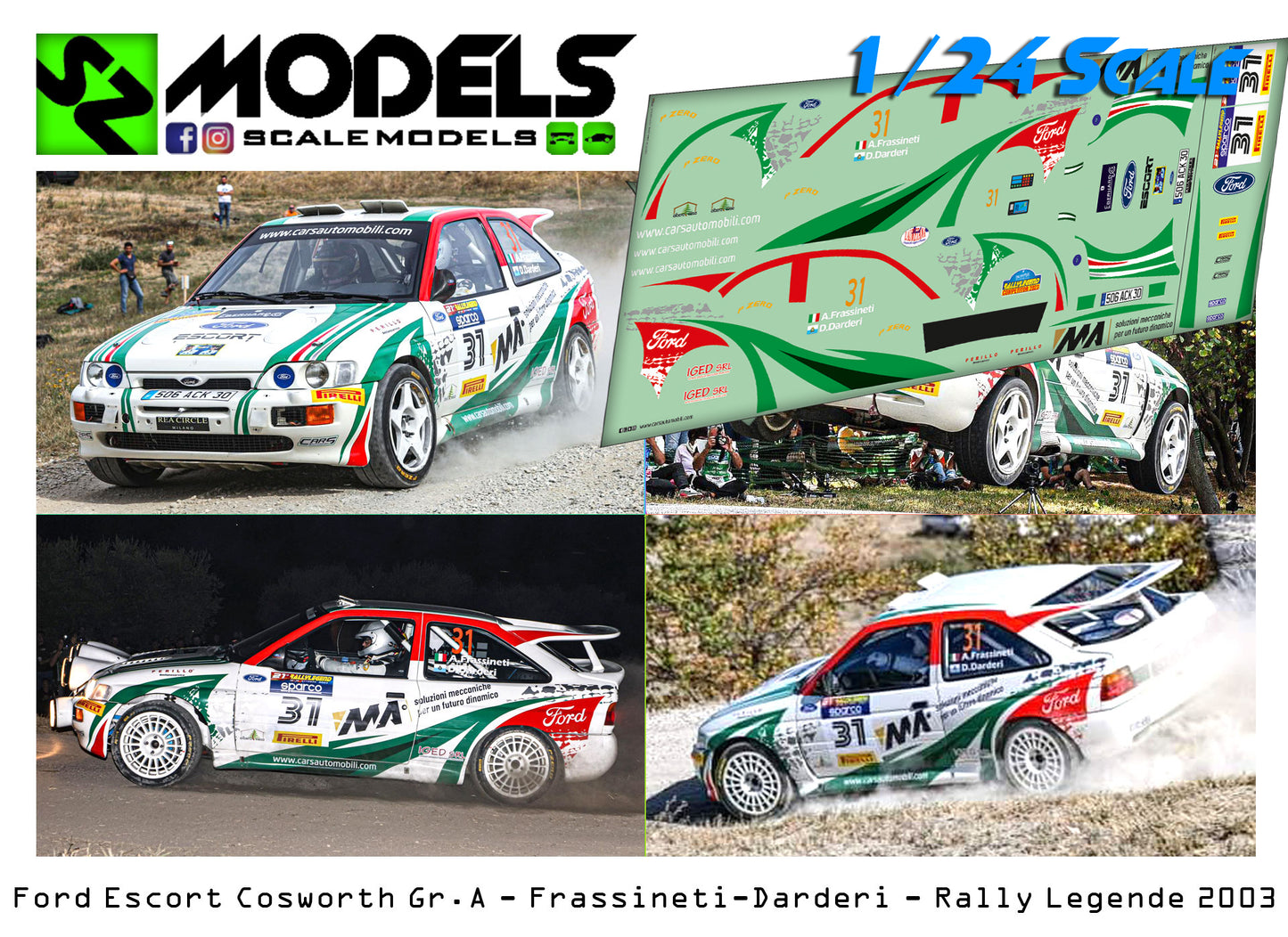 Ford Escort Cosworth Gr.A Frassineti Rally Legend 2023
